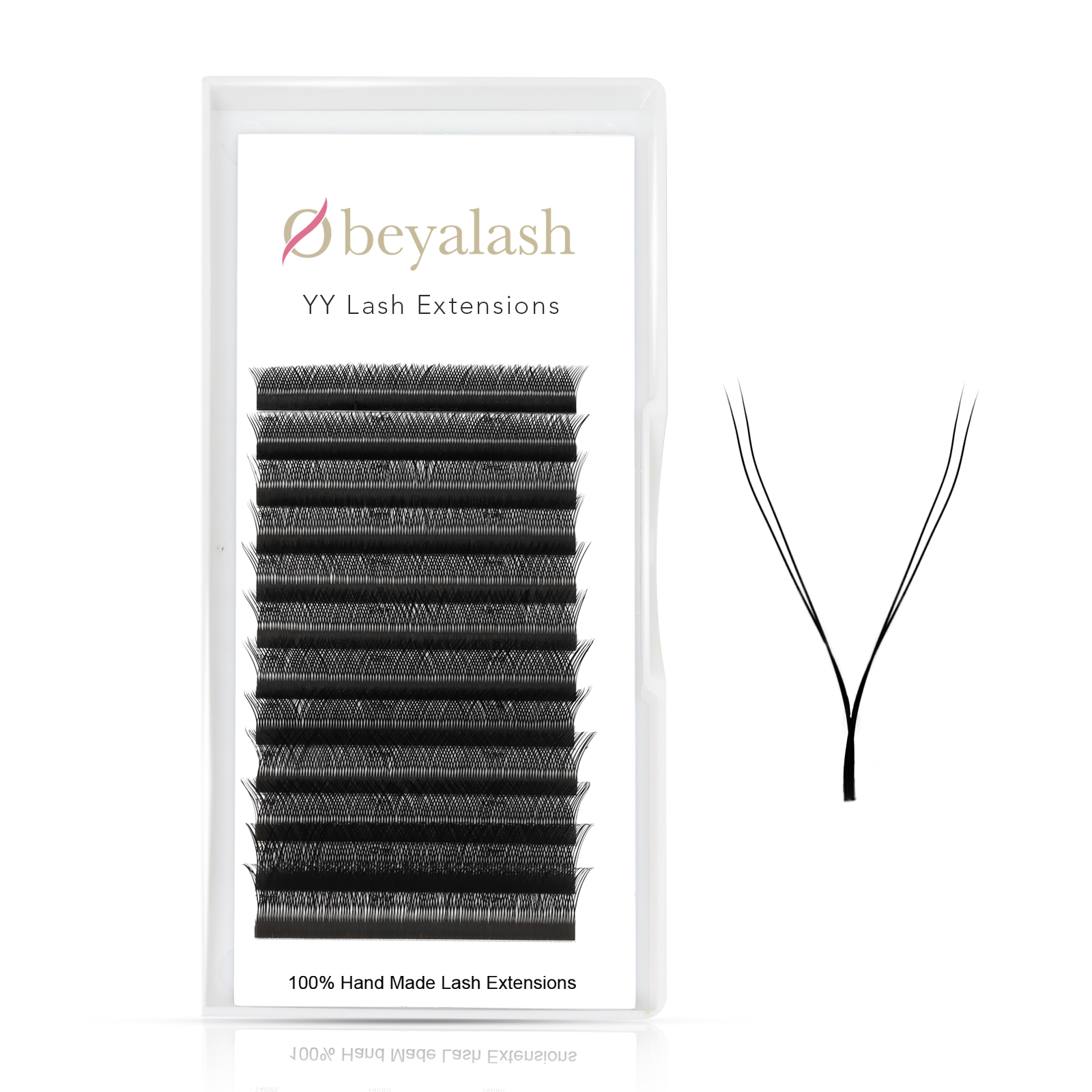 Fluffy Volume YY Lash Extensions with Private Label in US/UK LM